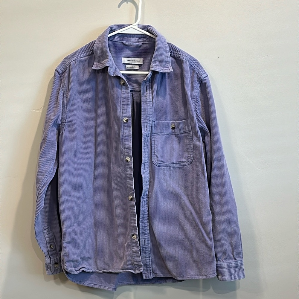 Urban outfitters oversized courderoy jacket Shacket purple lilac small